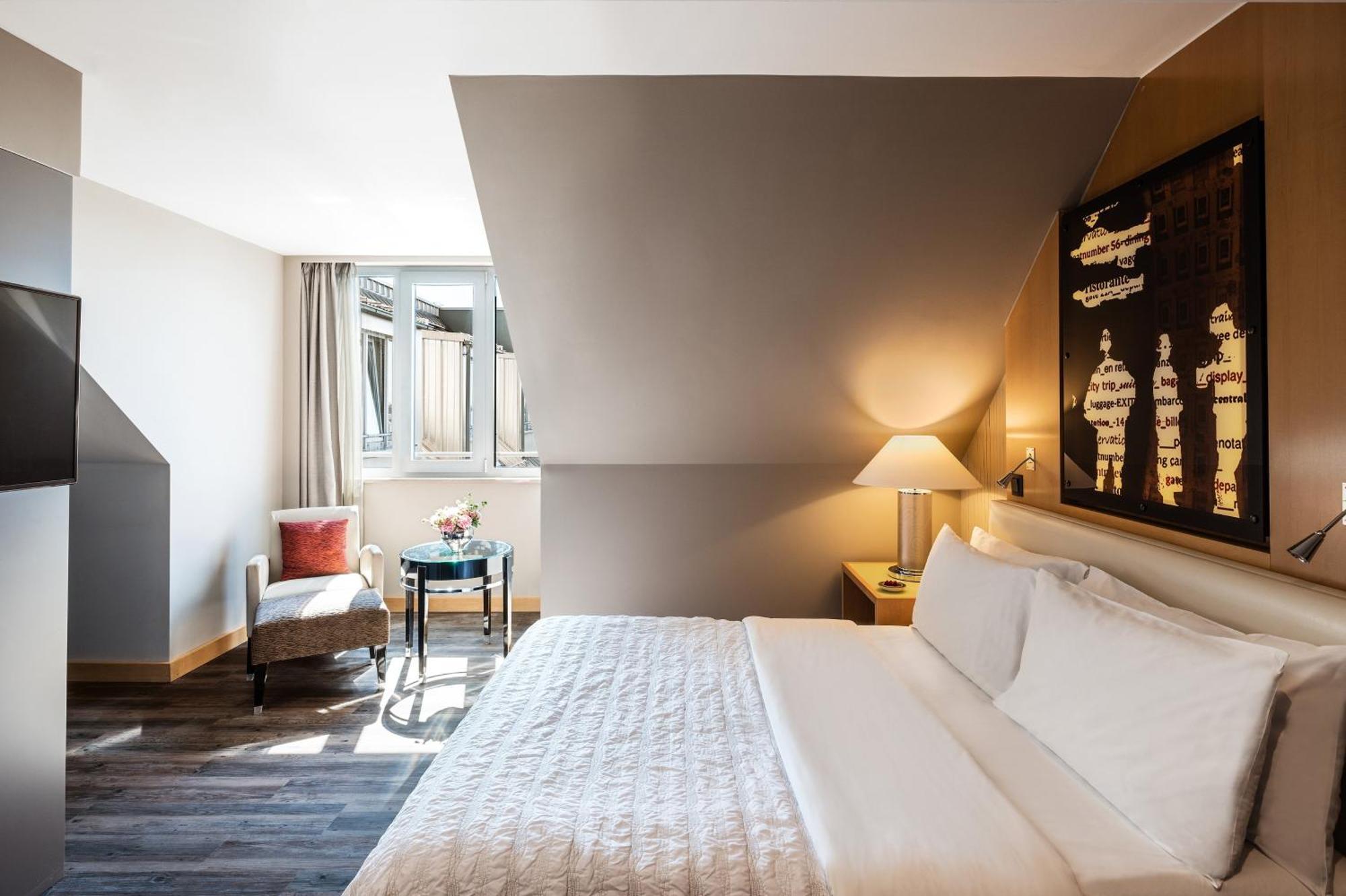 Le Meridien München Eksteriør billede A room at the hotel